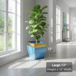 Minimalist Indoor Planter Pot (13×12 Inch)